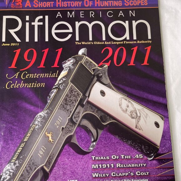 American Rifleman NRA Magazine June 2011 Vol 159 No 6 u National Rifle Associati - Picture 2 of 12